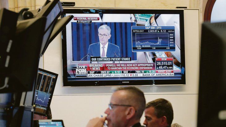 Mensaje. Habló Jerome Powell y los mercados estuvieron lógicamente atentos, siguiendo las determinaciones de la Fed.