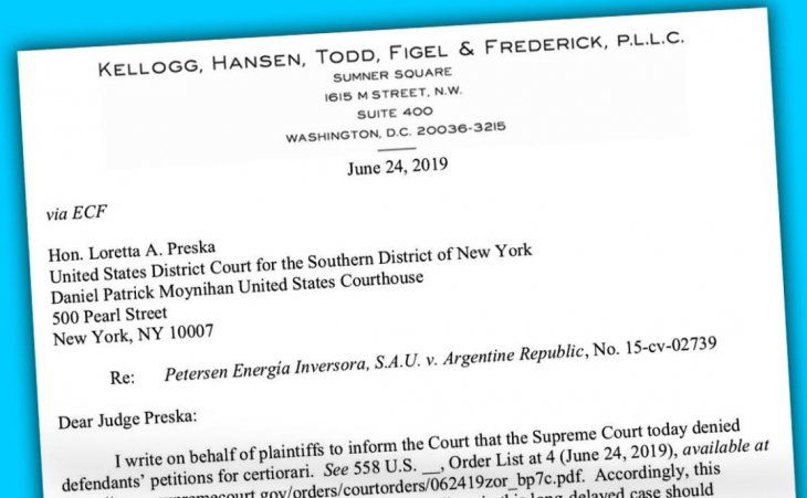 Por YPF, Burford podrÃa facturar ganancia del 500%