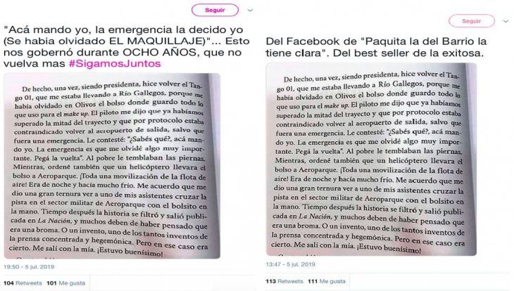 <p>Tuits virales</p>