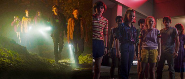 Dark y Stranger Things, dos producciones de Netflix de ciencia ficción.