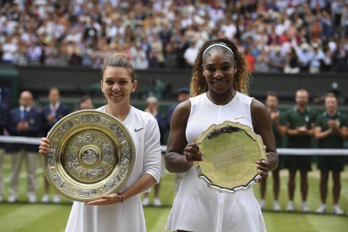 <p>Halep se coronó en Wimbledon por primera vez. Williams quedó a la puerta del récord de trofeos de Grand Slam otra vez, en su tercero intento de alcanzar a la australiana Court.</p>