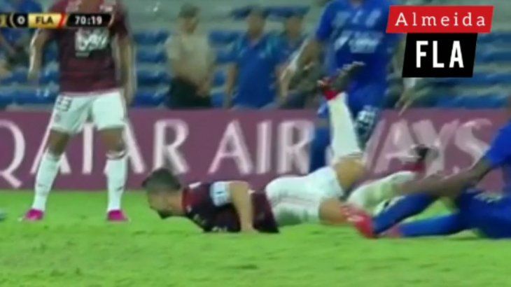 <p>El momento de la fractura.</p>