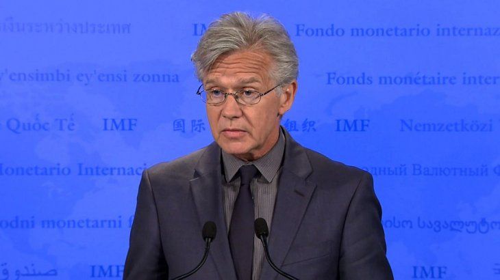 Gerry Rice, vocero del FMI, dijo que el Fondo sigue de cerca las negociaciones entre el Gobierno argentino y los acreedores.