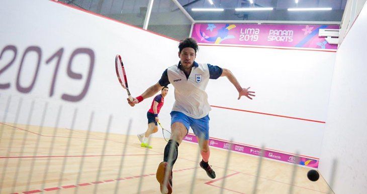 <p>Pezzota consiguió su primera medalla individual en su último Panamericano.</p>