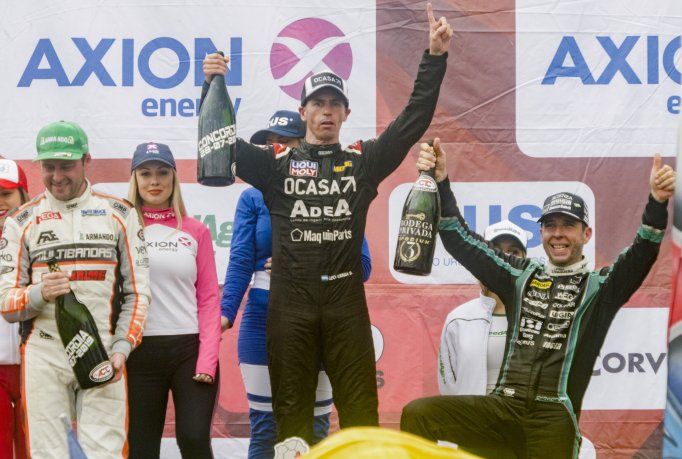 Leonel PernÃa festejó en Concordia.