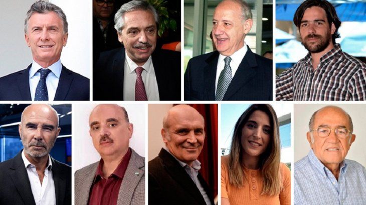 Nueve candidatos se medirán en las PASO del próximo domingo.