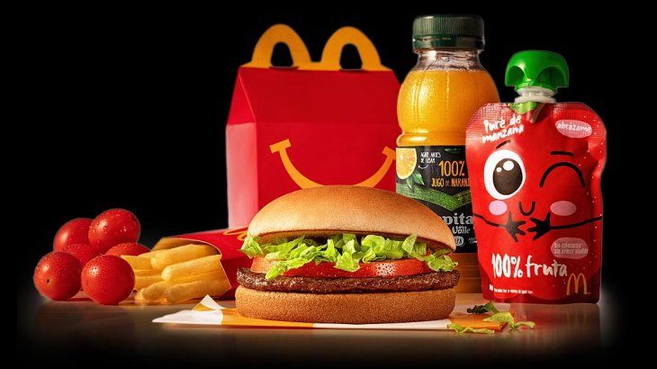 Resultado de imagen para McDonald's cambia el menÃº de la Cajita Feliz