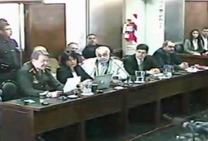 <p>Milani pronunció su descargo antes del veredicto. </p>