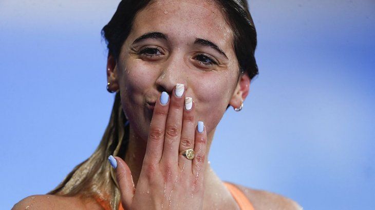 <p>Pignatiello obtuvo tres medallas de oro.</p>