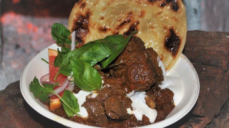 <p>Curry de cordero de Gran Dabbang.</p>