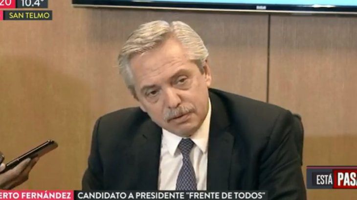 Alberto sobre el llamado de Macri: Tuvimos una buena charla y le manifesté mi voluntad de ayudar Alberto sobre el llamado de Macri: Tuvimos una buena charla y le manifesté mi voluntad de ayudar