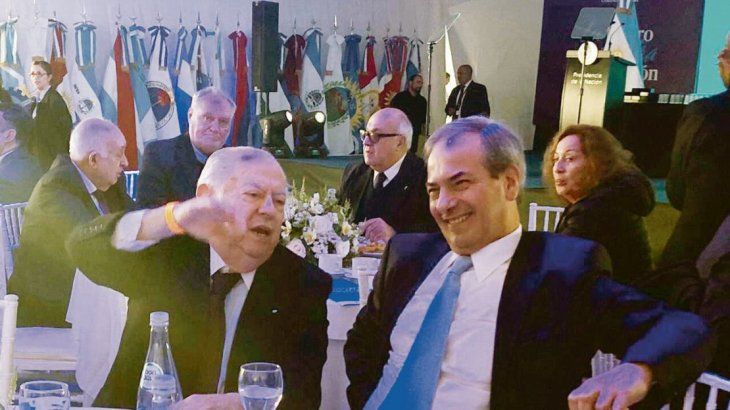 Carlos Corach y Marcelo Bassani.