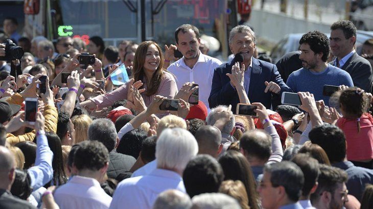 El Presidente y la gobernadora de Buenos Aires se mostraron juntos en Florencio Varela.Â
