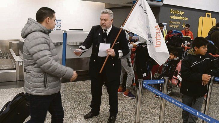 Reclamo. Ayer los vuelos de Aerolíneas Argentinas estuvieron interrumpidos durante toda la mañana.