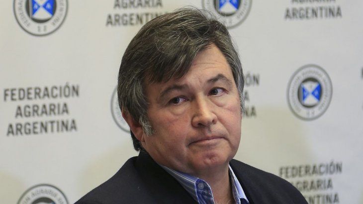 El presidente Sociedad Rural Argentina, Daniel Pelegrina.
