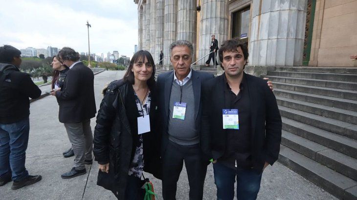Candidatos de la izquierda nacional dieron el presente en el debate.
