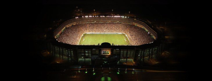 El estadio Monumental de Lima
