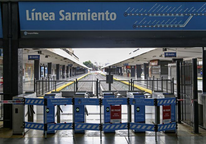 Mis Días En La Vía Paro En El Ferrocarril Sarmiento