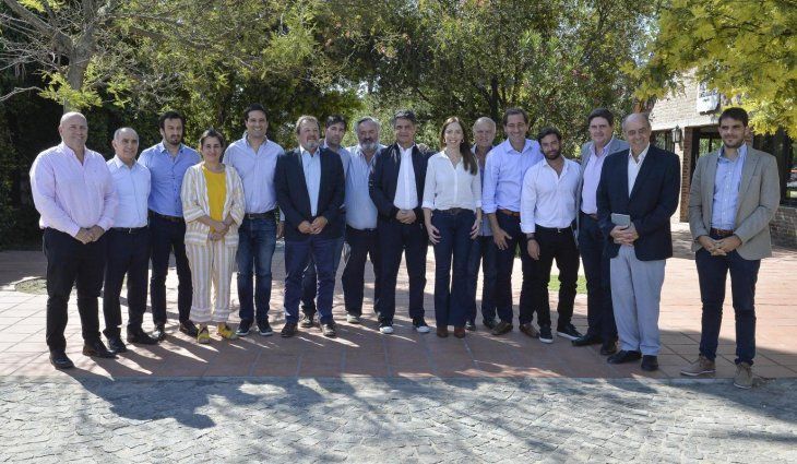 Encabezados por la gobernadora María Eugenia Vidal, acordaron reclamar los mismos espacios que hoy ocupa la oposición.