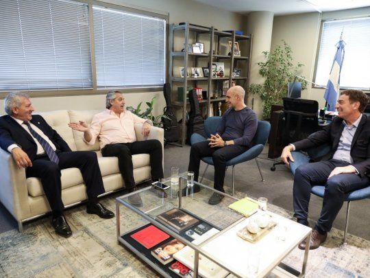 Alberto Fernández se reunió con Larreta y Santilli | Alberto ...