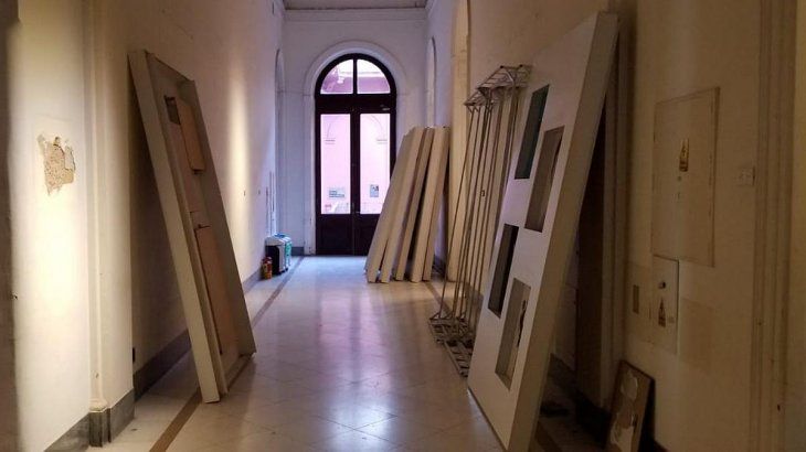 Obras en Casa Rosada.