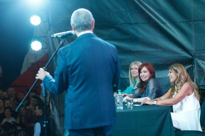 Ferraresi, durante su discurso de asunción.