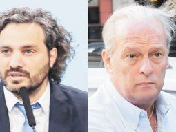 Santiago Cafiero y Andrés Rodríguez.