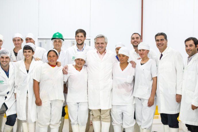 Alberto Fernández en Chaco.
