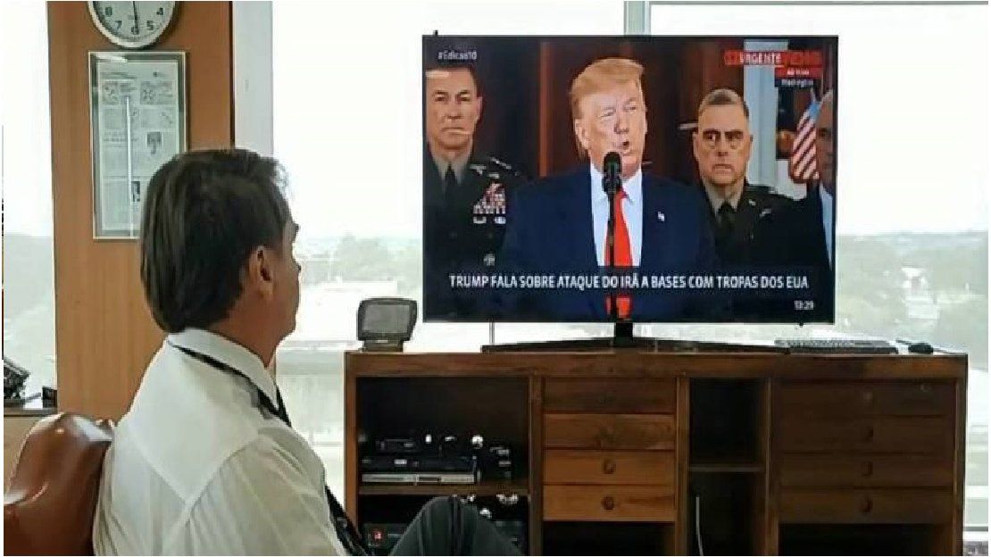 La cúpula castrense de Brasil cuestionó a Bolsonaro su enérgico apoyo a Trump