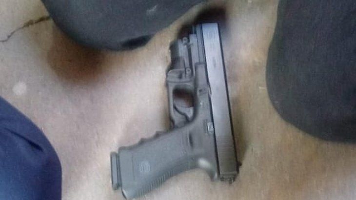 El arma que utilizó el niño