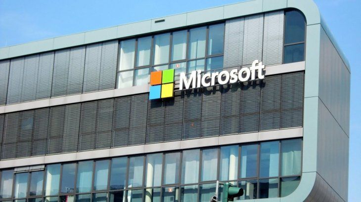 Microsoft se ubica en el 3° lugar.