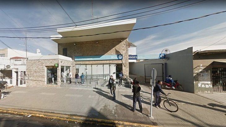 El hecho ocurrió en la sucursal del Banco Nación ubicado en la calle Roma 3271