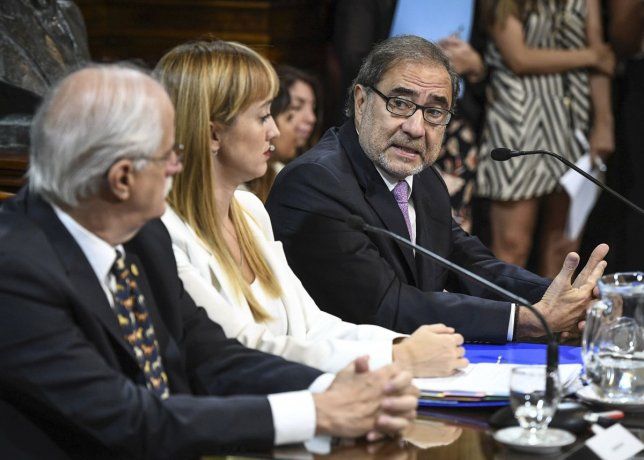 Jorge Afguello expusp ante la Comisión de Acuerdos del Senado de la Nación.