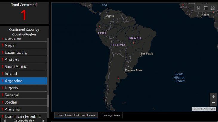 Coronavirus a nivel mundial y Turismo: ARGENTINA ✈️ Foro Argentina y Chile