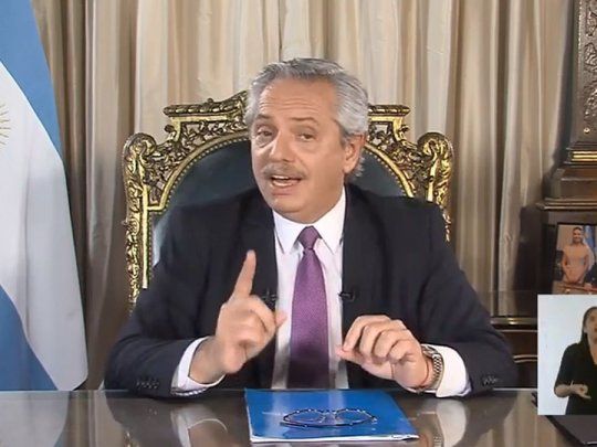 Alberto llamó a los argentinos a estar unidos para enfrentar la ...