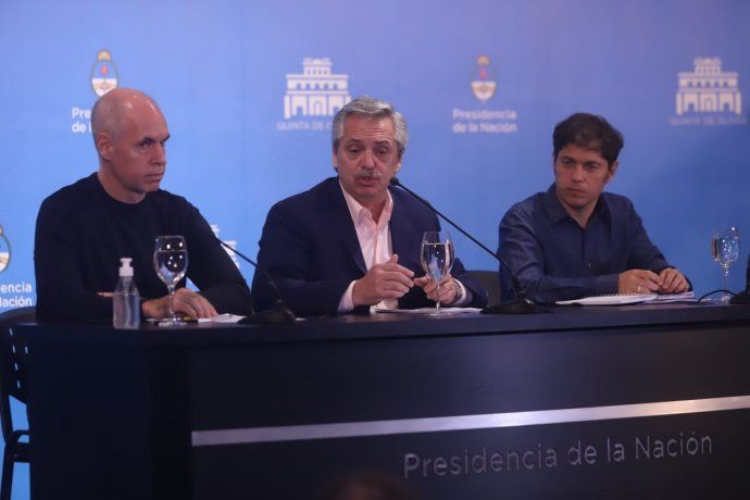 Alberto Fernández le pidió a la TV que habilite el fútbol gratis durante la cuarentena por el coronavirus.
