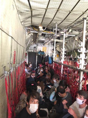 El interior del Hércules.