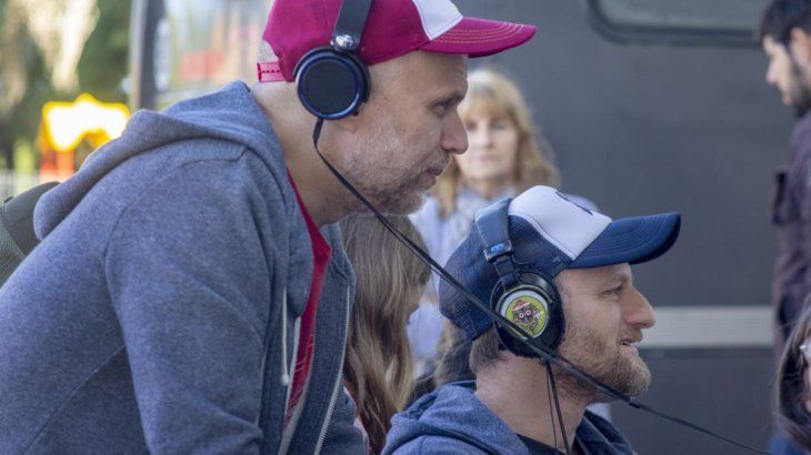 Hernán Guerschuny junto a Sebastián Wainraich