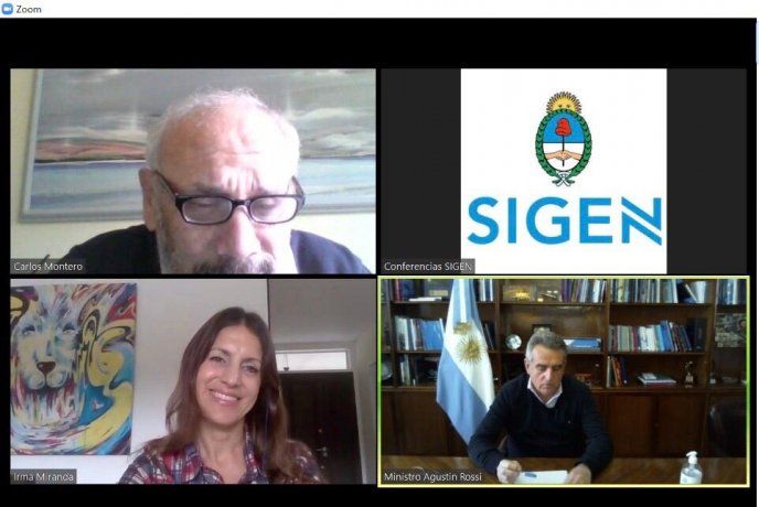 Carlos Montero se reunió con Ministros de la Nación.