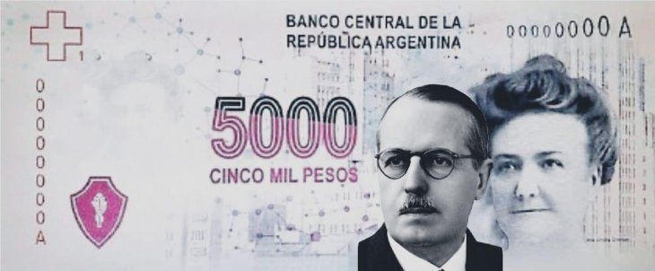 El billete de $5.000 propuesto por la UCR.