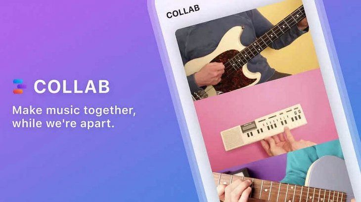 El slogan de Collab es: "Crear música juntos, mientras estamos separados".