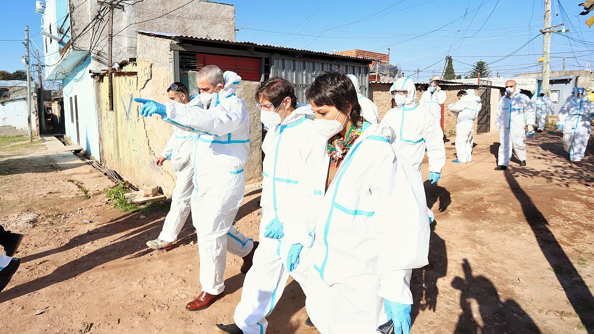 Ya se entregaron más de 60 toneladas de alimentos en Villa Azul