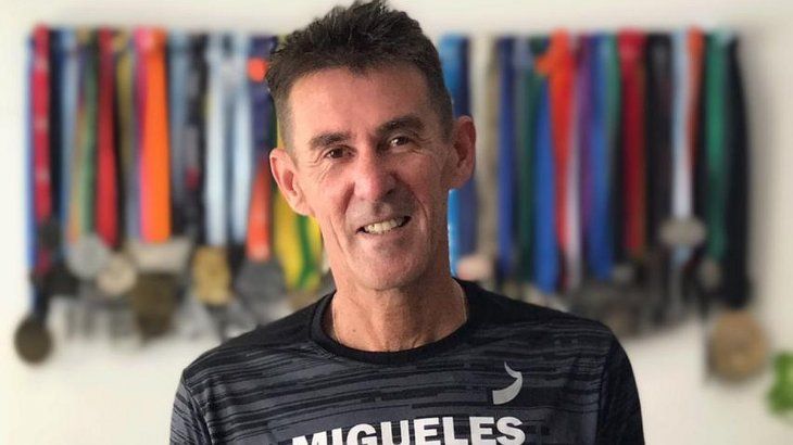 Luis Migueles es entrenador y vigente plusmarquista argentino en 800 metros.
