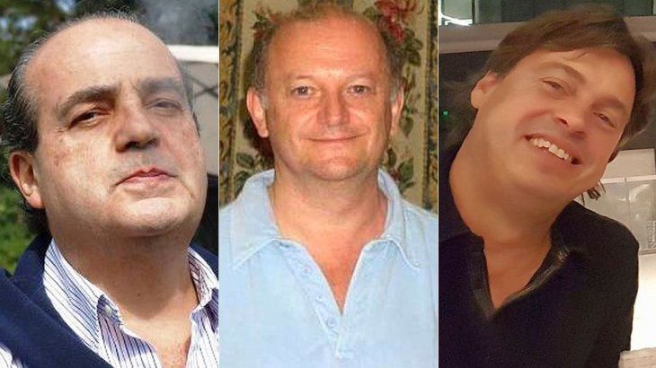 Los compañeros de equipo de Bridge de Mauricio Macri: Luis Palazzo, Pablo Lambardi y Pedro