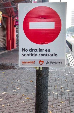 La iniciativa no incluye multas por circular en contramano.