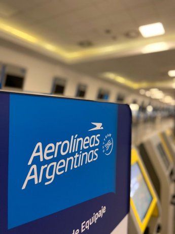 Aerolíneas Argentinas.