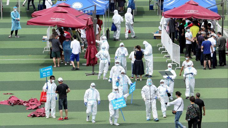 Las autoridades de Pekín multiplicaron los test de coronavirus.