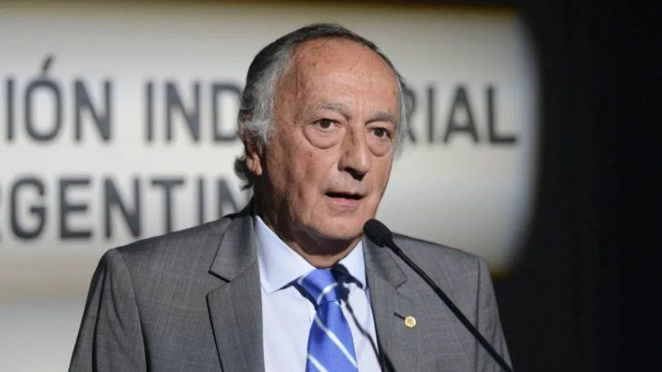 El presidente de la Unión Industrial Argentina