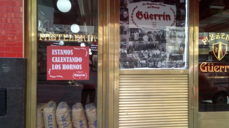 "Estamos calentando los hornos"