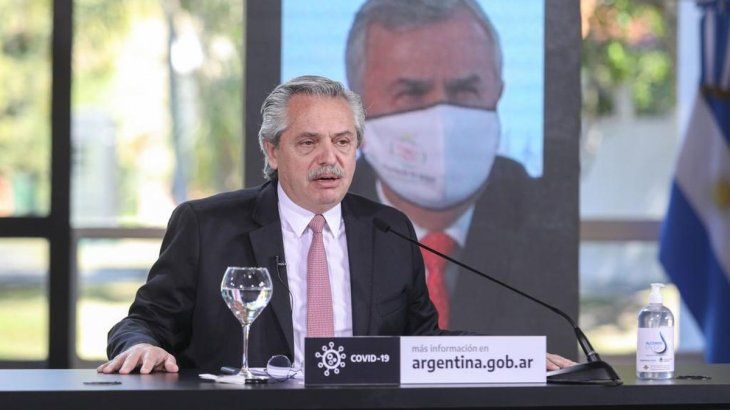 Alberto Fernández anunció una nueva extensión de la cuarentena. 